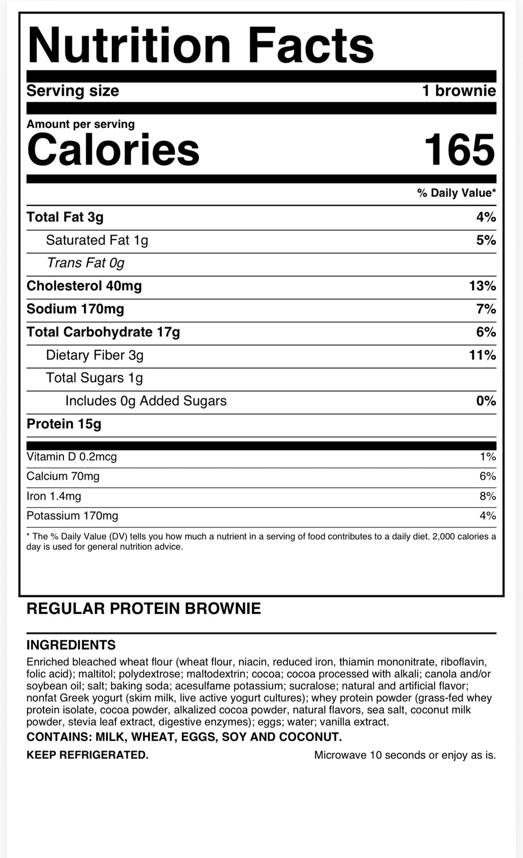 Protein Brownie