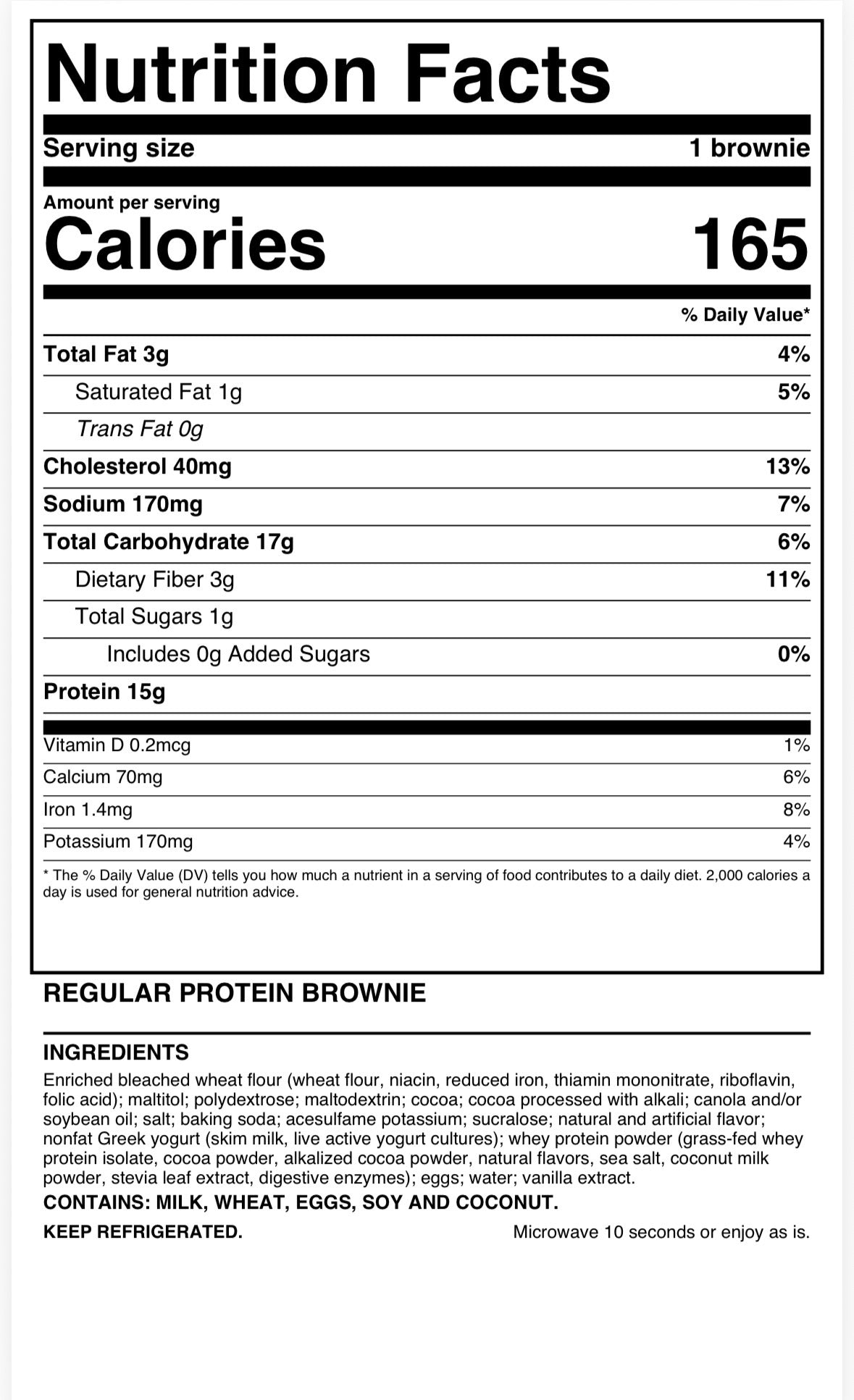 Protein Brownie